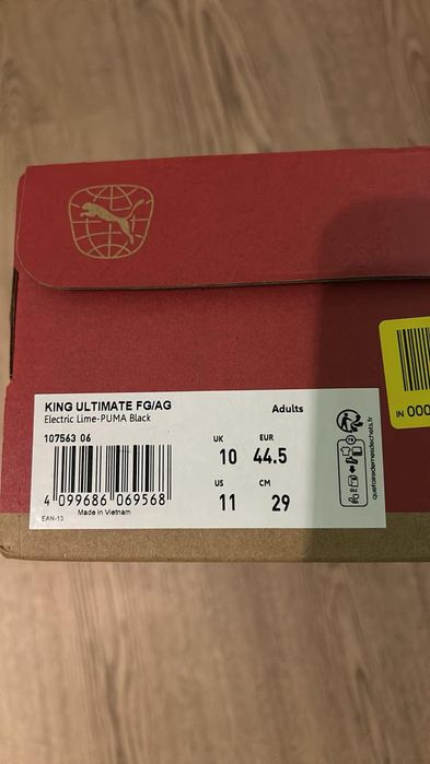 Korki puma rozm. 44,5