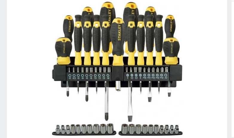 STANLEY Zestaw wkrętaków śrubokręty 57el 62-143