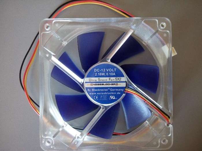 Fan 120 Ultra Silenciosa NUNCA USADA