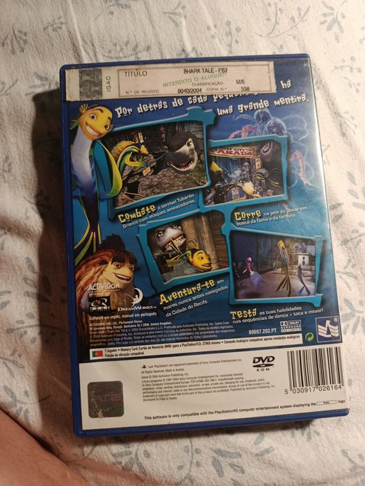 Jogo PS2 Shark Tale DreamWorks