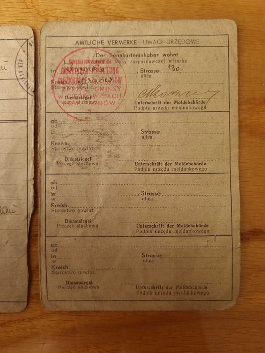 Kennkarte - kenn karte z danymi