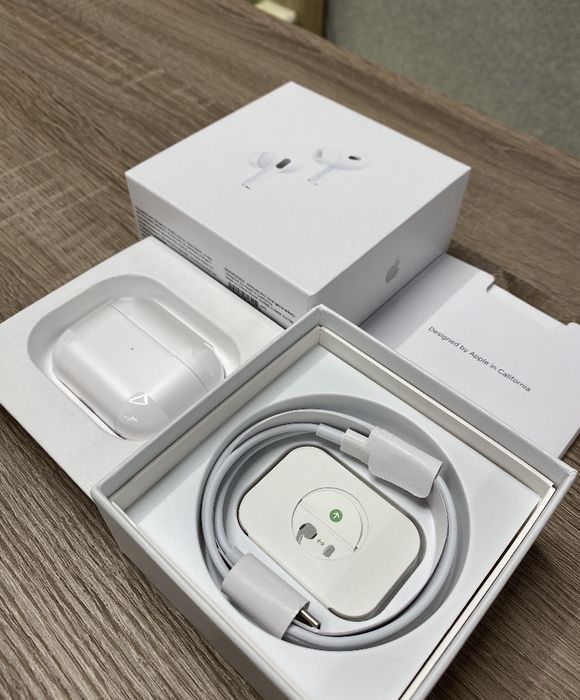 Бездротові TWS навушники  Pro 2 Premium, топова версія з ANC + Чохол !