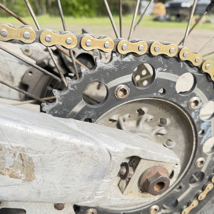 *YZ400F full cross *FMF