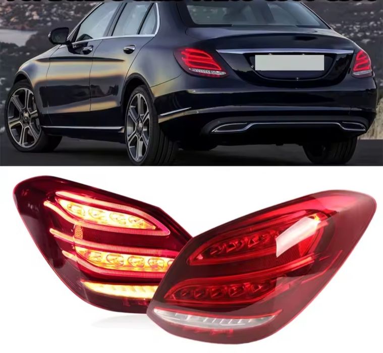 Par Farolins Traseiros Leds Mercedes W205 ( NOVOS )