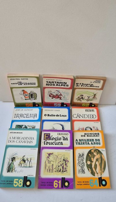 Colecção  "LIVROS de BOLSO EUROPA-AMÉRICA" [vários]
