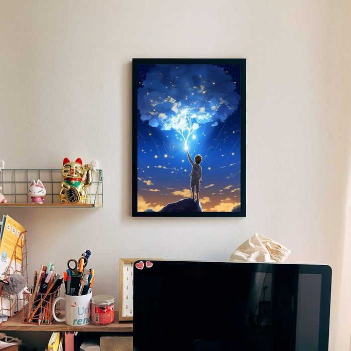 Zestaw 5D do malowania diamentami DIY haft dekoracja ścienna s102