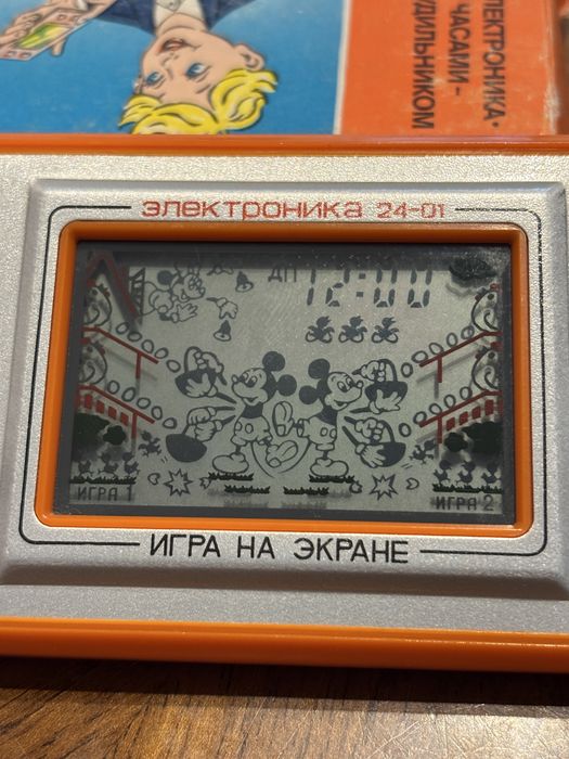 UNIKAT! Kultowa Gra Elektroniczna "Myszka Miki"