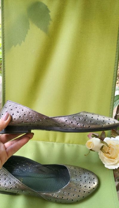 Балетки шкіряні 37 розмір