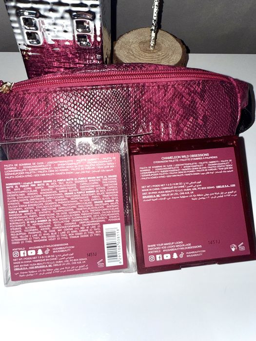Huda Beauty Wild Obsessions Chameleon nowa paleta cieni + saszetka