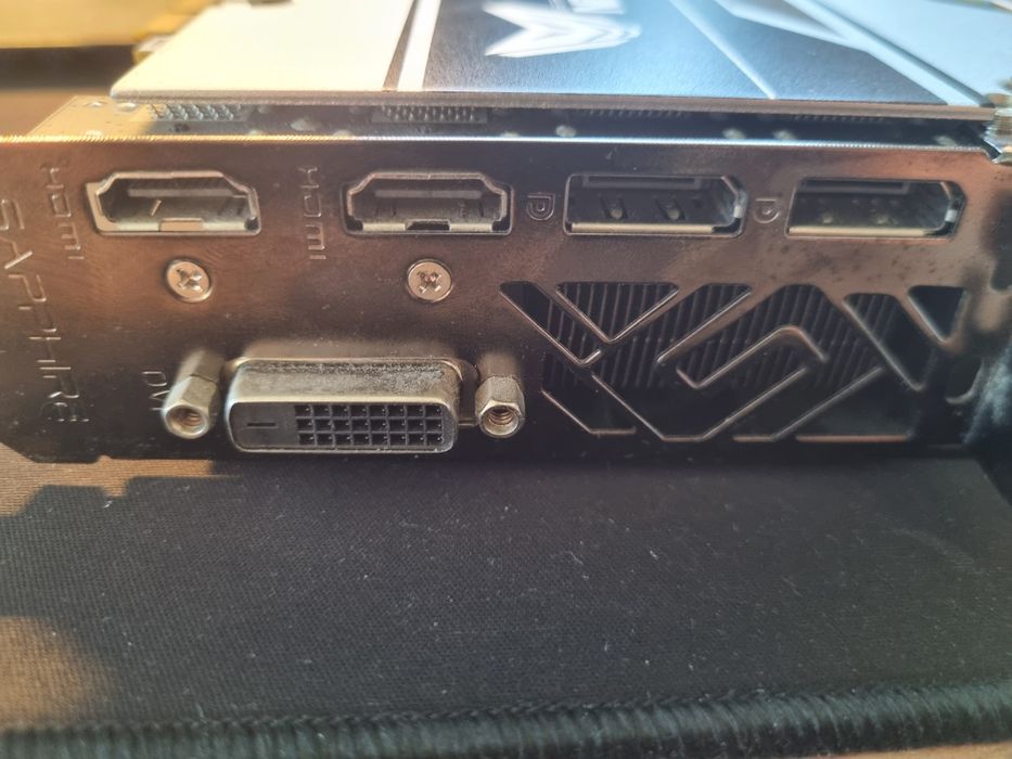 AMD Rx580 8gb vram sapphire nitro+