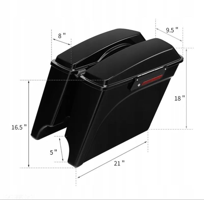 Кофри бокові для Harley-Davidson Touring 94-13