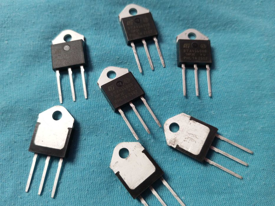 Симистор.Мощный ВТА41-600В Для электроники и прочего.bta41-600b