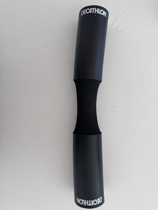 Borracha protectora da barra de musculação