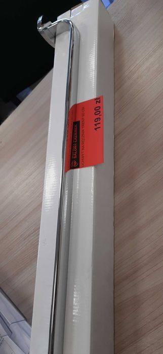 Wieszak na ręcznik 60 cm chrom