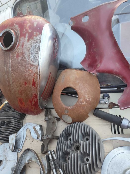 Поршневая группа новая на мотоцикл ЯВА-360 Старуха, Старушка