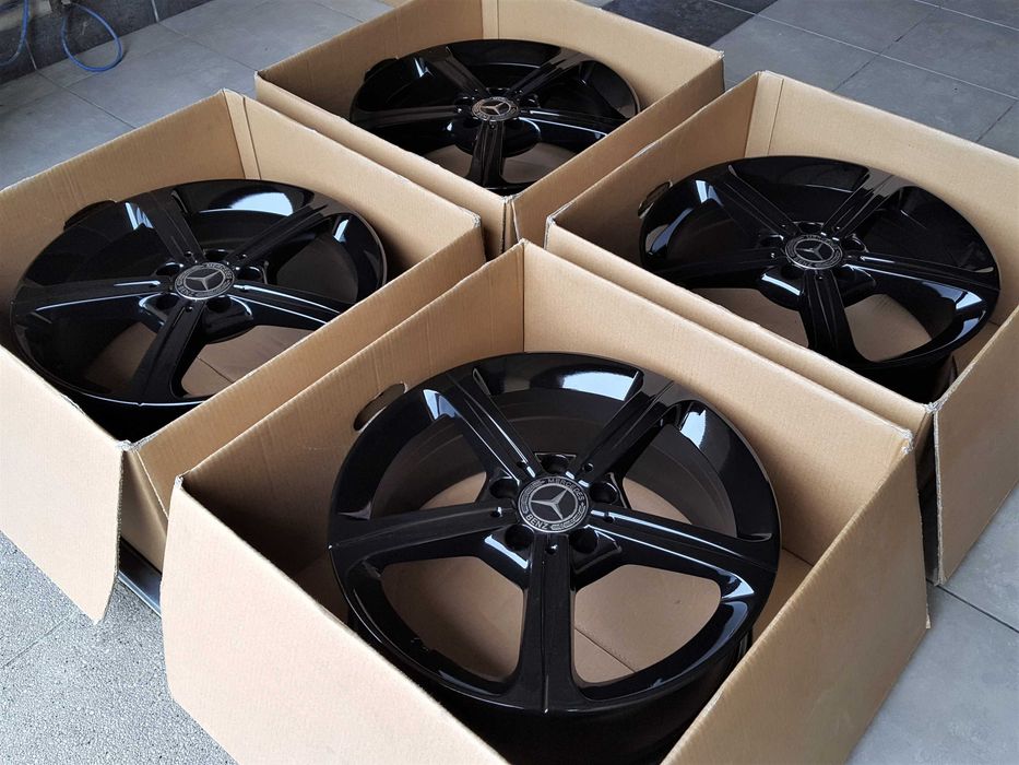Alufelgi 17 Mercedes A B C CLA GLA V Vito Viano Czarne ! 5x112 490#