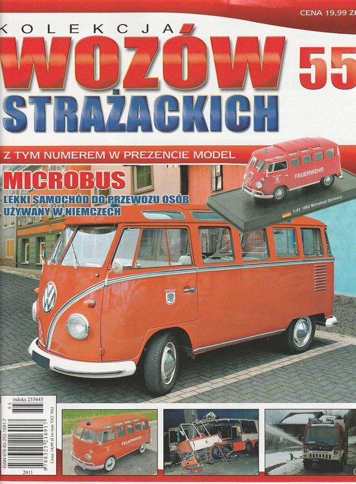 Wóz strażacki Microbus, 1:43 , AMERCOM