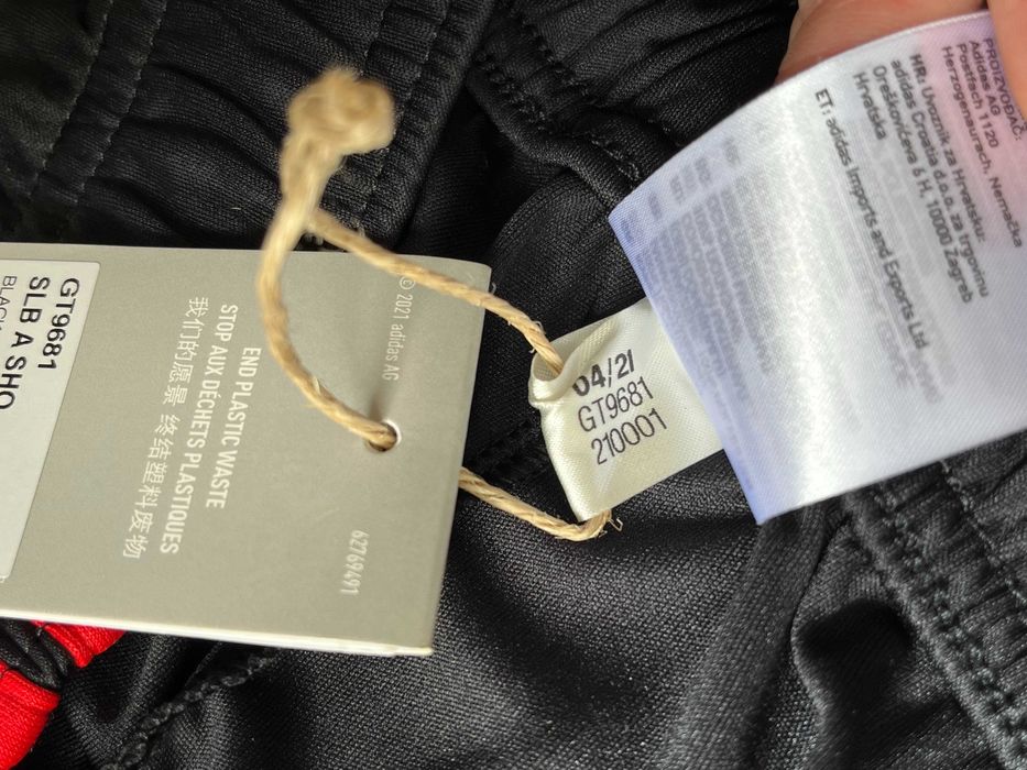 Calções Pretos Oficiais Benfica Adidas 2020, 2021