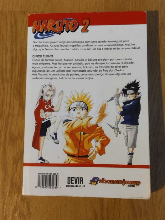 Naruto N.º 2, Masashi Kishimoto - Livro