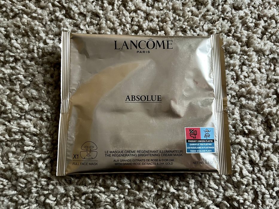 Lancome Absolue maseczka w płachcie maska do twarzy