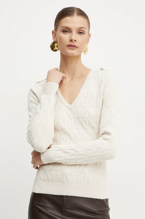 Светр marciano by guess hermione бежевий жіночий