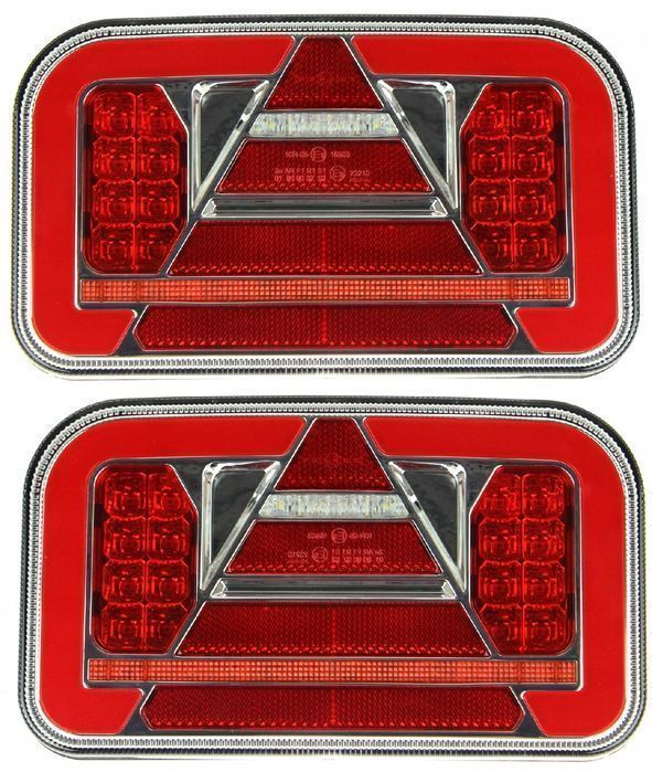 Lampa Tylna Zespolona Led Dynamiczny Kierunek Para