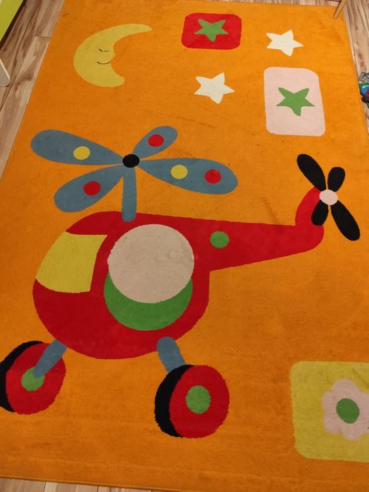 Dywan dziecięcy helikopter. 200x290