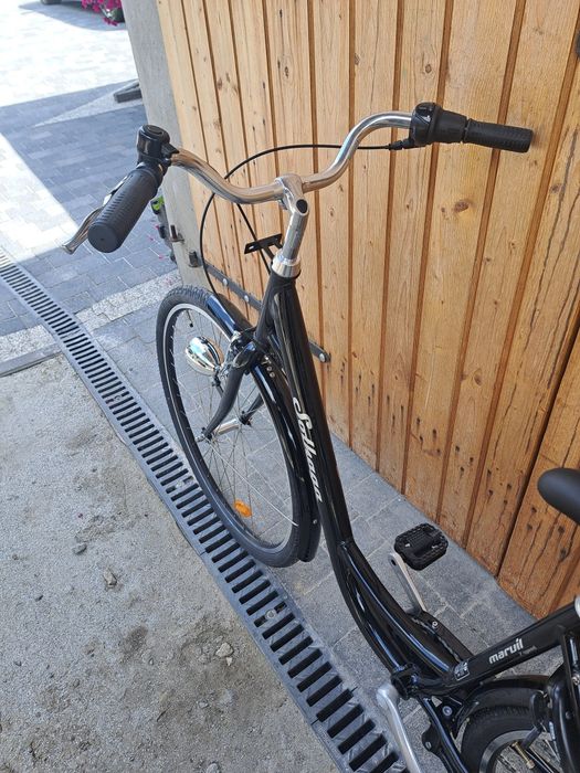 NOWY Rower miejski szwedzki Sothanga Gazelle Nexus 7 czarny łabędź 28