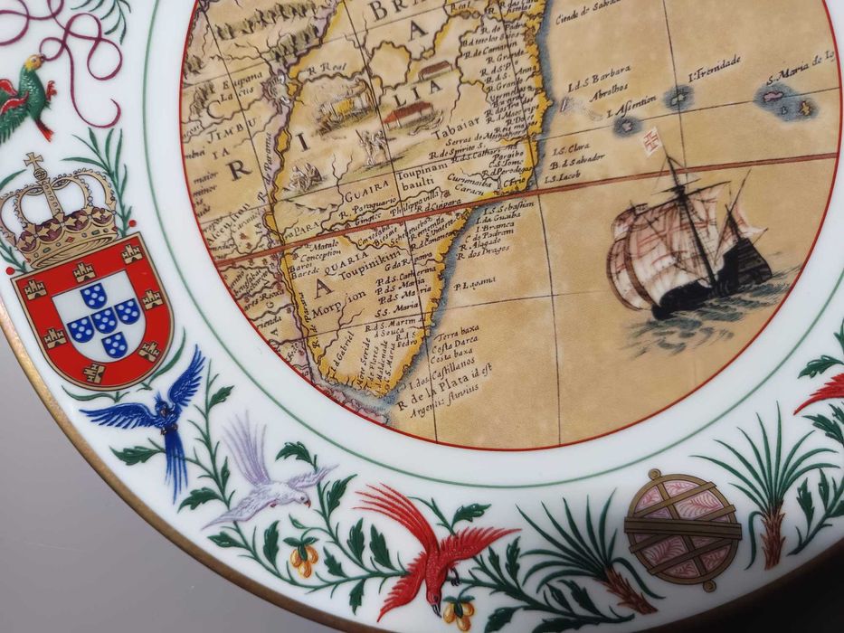 Prato “Chegada à Terra de Vera Cruz”