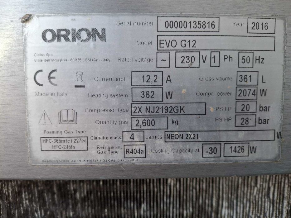 Vitrine de gelados 16 back