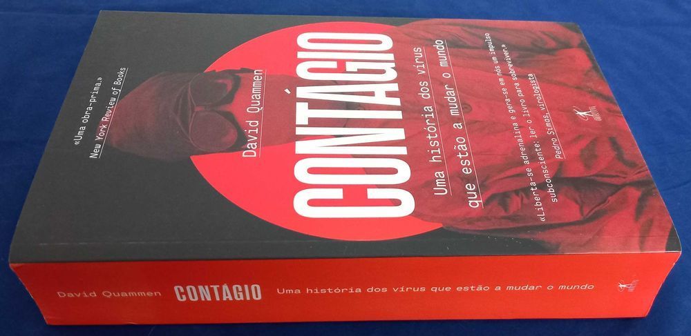 Livro Contágio Uma História dos Vírus de David Quammen [Portes Grátis]
