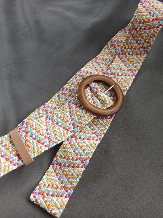 Nowy pasek ala gumowy, wakacje, lato, wesele, sukienka, koszula