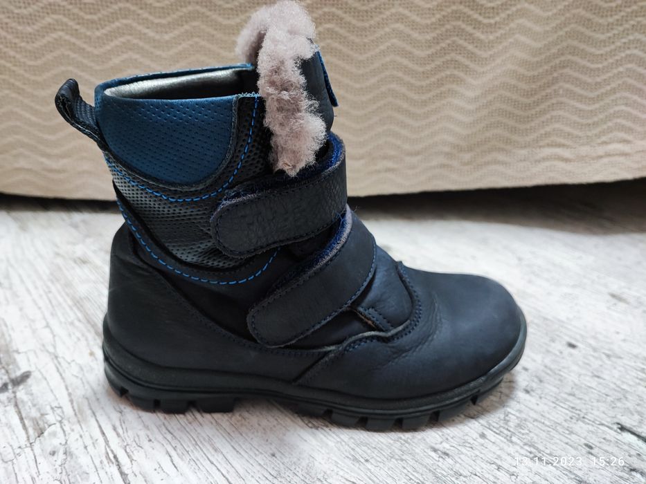Зимові чоботи."teo leo".на хлопчика.34 р.