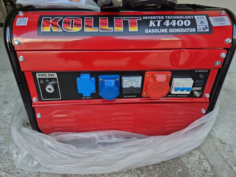 Agregat prądotwórczy Kollit KT 4400 -nowy !