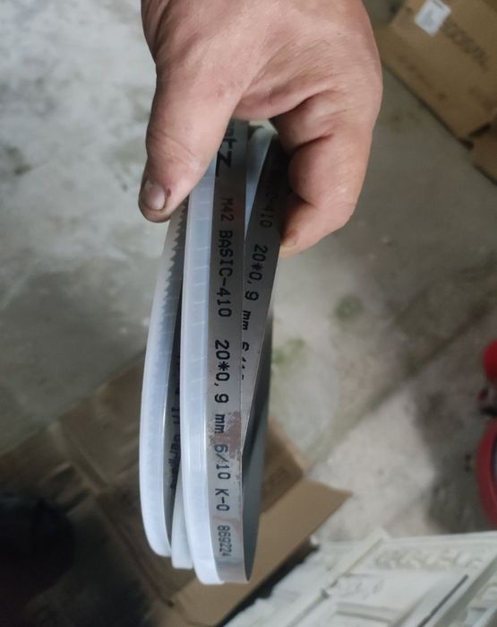 Fitas de serra para vários materiais