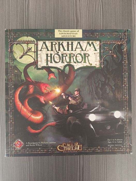 Horror w Arkham EN 2 edycja - kooperacyjna gla planszowa
