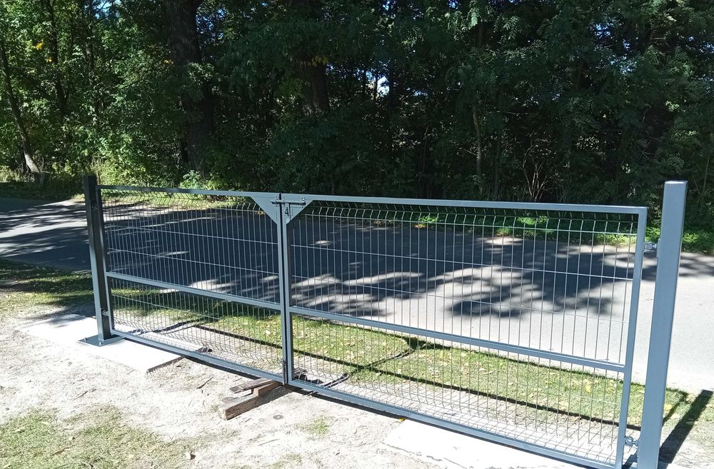 Bramy wjazdowe z furtką