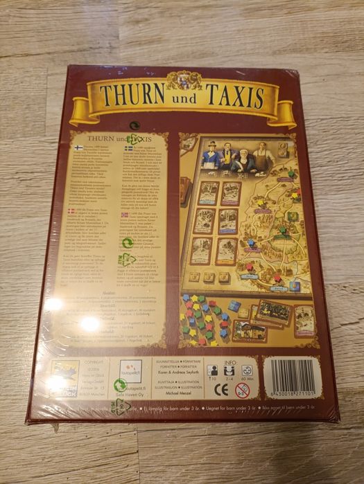 Cesarski Kurier gra planszowa NOWA FOLIA