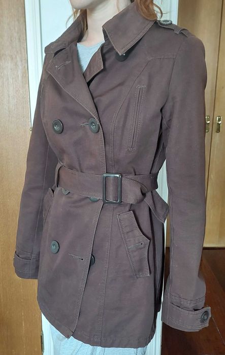 Casaco Gabardine Stradivarius