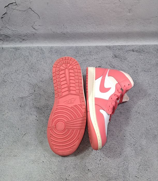 Кроссовки Air Jordan 1 женские баскетбольные кожаные Dunk  4