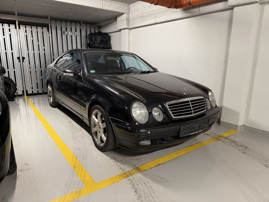 CLK320 Avantgarde 99r, Webasto, Klima, Szyberd., Parktronic, 2kpl kół, tel Nokia, nagłośnienie BOSE