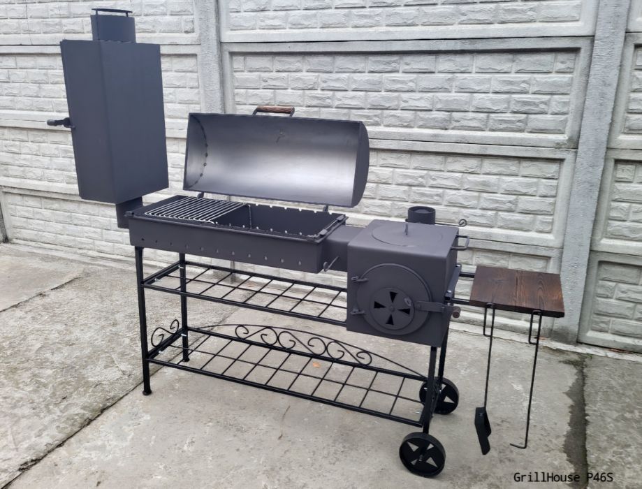 • 5мм! Послилений! Від ЗАВОДУ! Мангал Барбекю Коптильня/ Піч під Казан