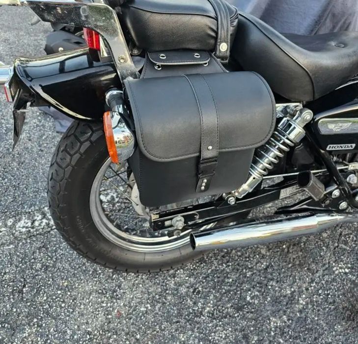 Sakwy Skórzane boczne Kymco Sym Daelim Romet Junak Hyosung Choper Nowe
