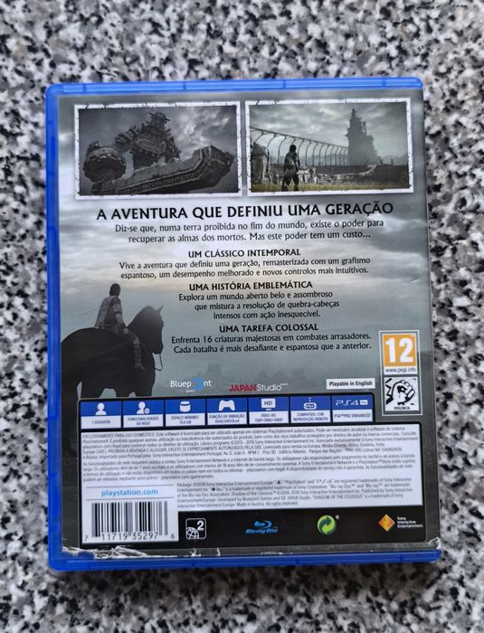Shadow of the colossus PlayStation 4