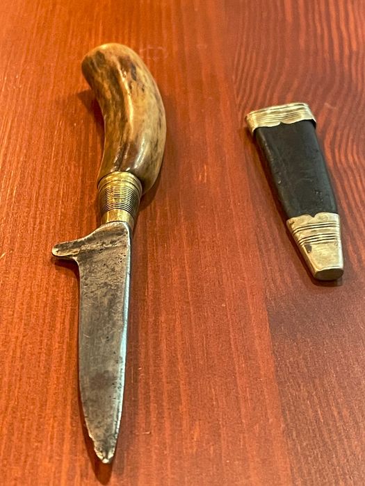 Stary nóż "mufkowy"