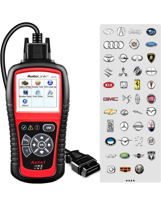 Autel Autolink AL519 OBD2 diagnósticos carro OBD2 NOVO