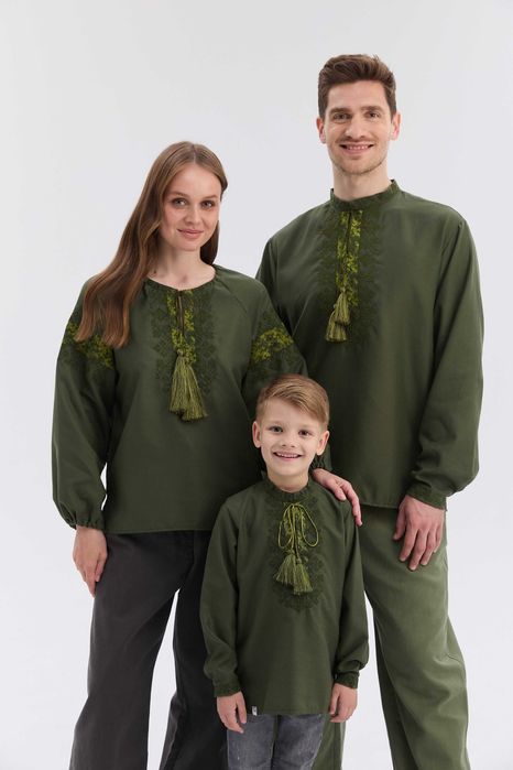 • Хіт! Парні вишиванки для всієї родини комплект вишиванок family look