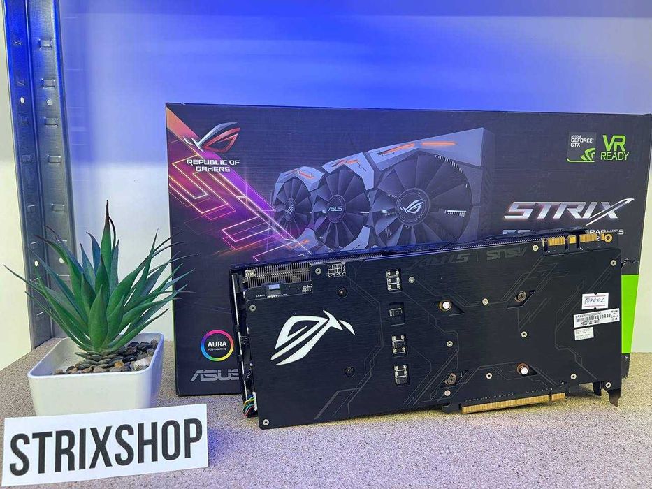 Відеокарта ASUS GTX 1070 8Gb ROG Strix Б/в + Гарантія 3 місяці