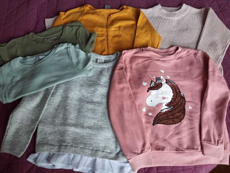 Sweterki, bluzki 122- 134