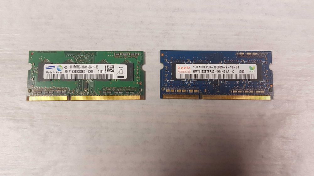 kości pamięci RAM DDR3 do laptopa 4 GB x 4 szt.